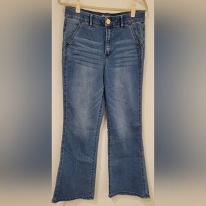 Democracy Absolutions Medium Blue Flare Leg Denim